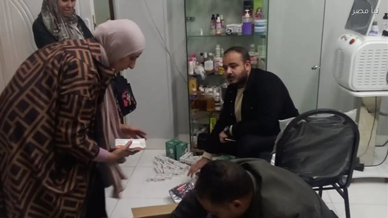 غلق مركز تجميل في نجع حمادي بسبب مستحضرات مجهولة المصدر