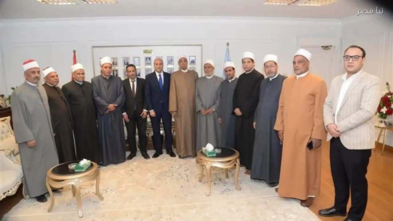 محافظ أسيوط يلتقي وفد الأوقاف والأزهر لبحث التنسيق في القضايا المجتمعية