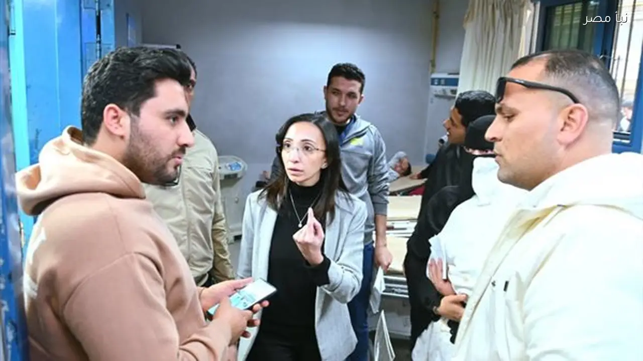 محافظ البحيرة تقوم بجولة تفقدية في المعهد الطبي القومي بمدينة دمنهور