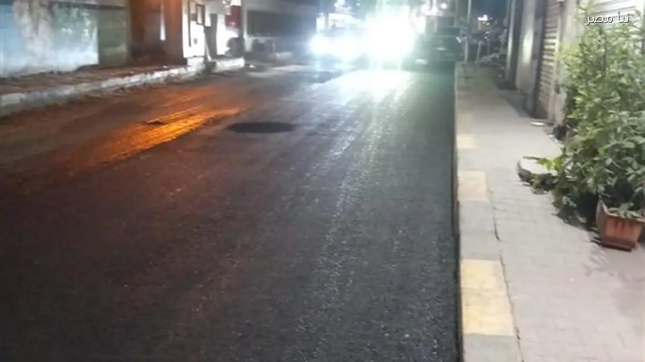 محافظ الجيزة يتابع رصف ورفع كفاءة شوارع حي العمرانية