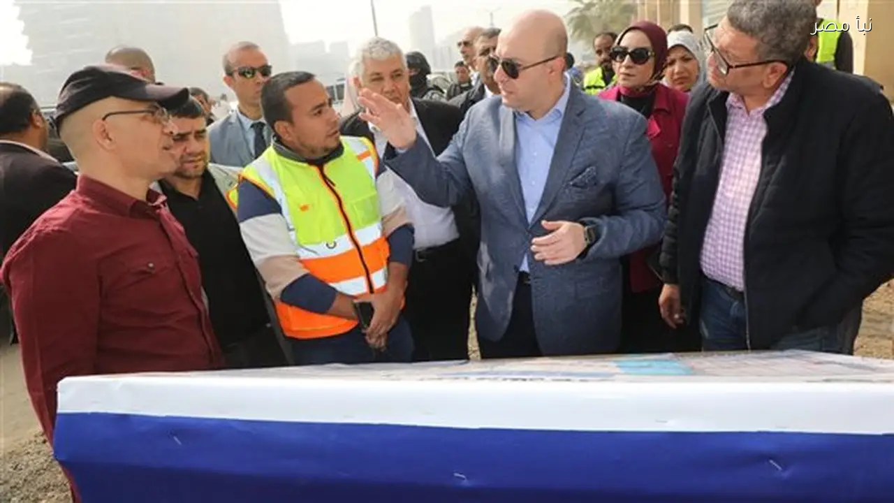 محافظ بني سويف يتفقد مشروع كوبري الشاملة ويؤكد على دعم كوبري المشاة بمصاعد كهربائية