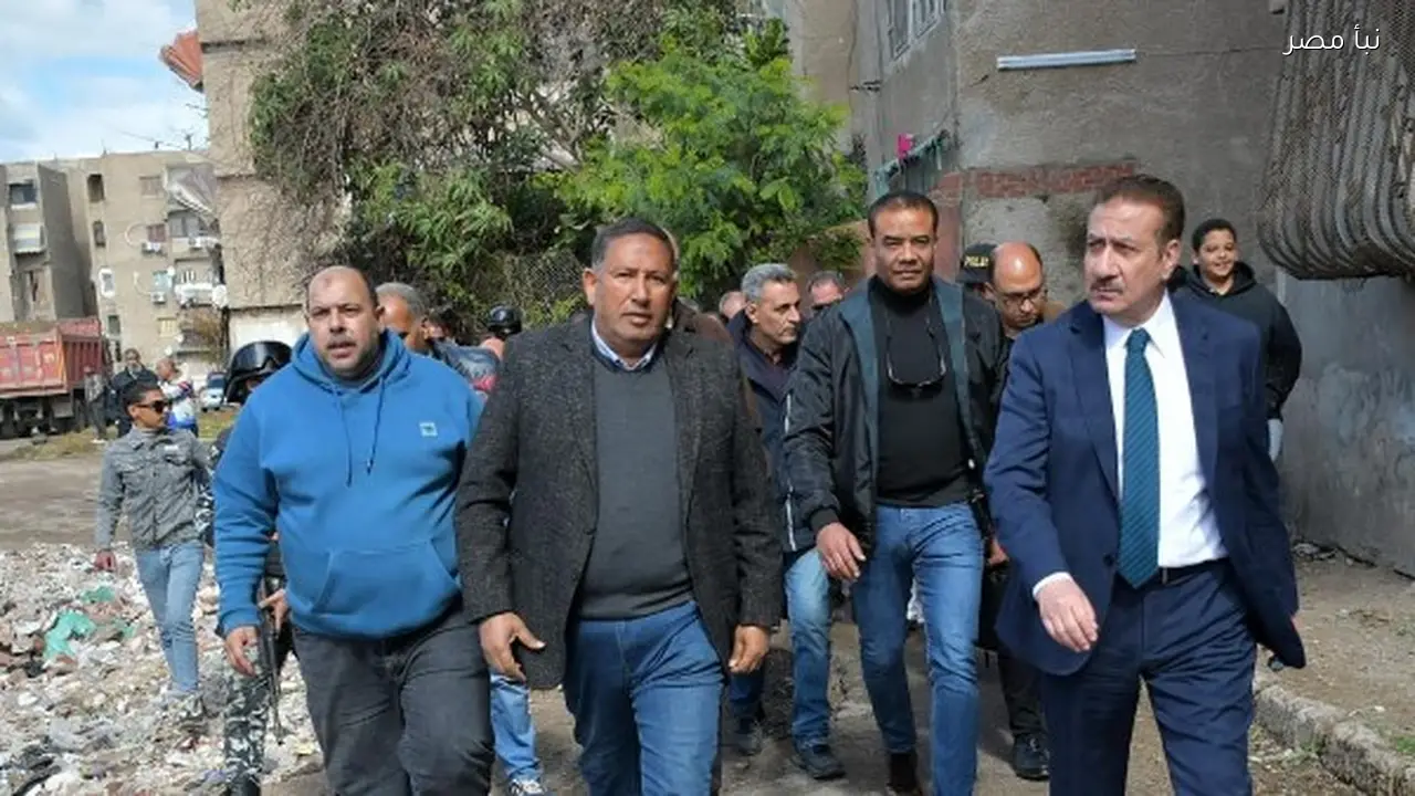 محافظ بورسعيد يشرف على رفع التراكمات من منطقتي الكويت وناصر بحي العرب