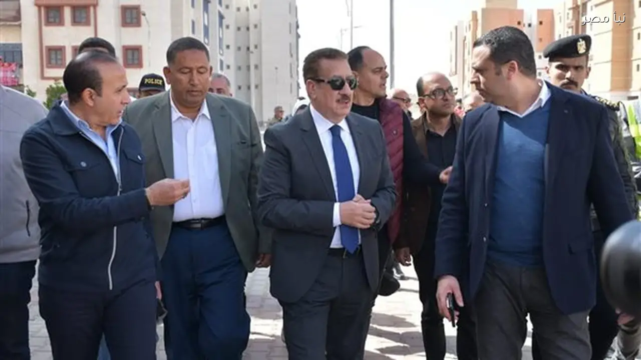 محافظ بورسعيد يوجه بإنهاء مشروع 66 عمارة في بورفؤاد قبل نهاية مارس