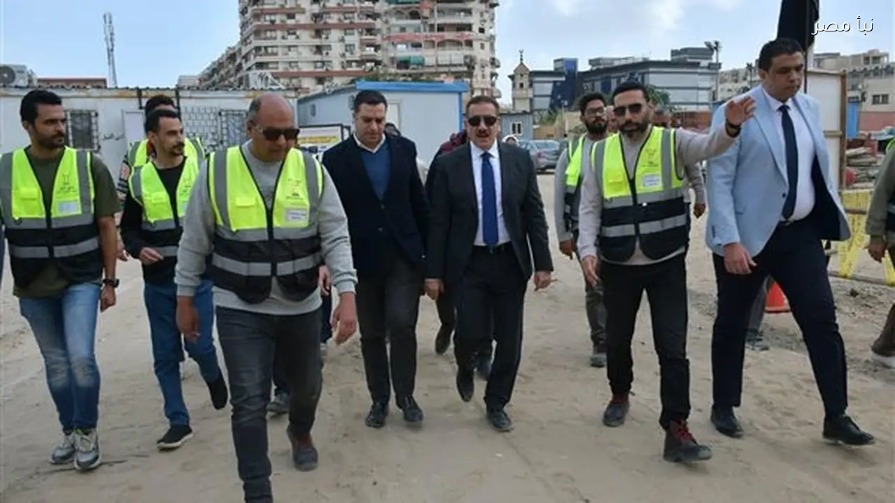 محافظ بورسعيد يوجه بصرف 50 مليون جنيه لتسريع إنشاء استاد النادي المصري الجديد