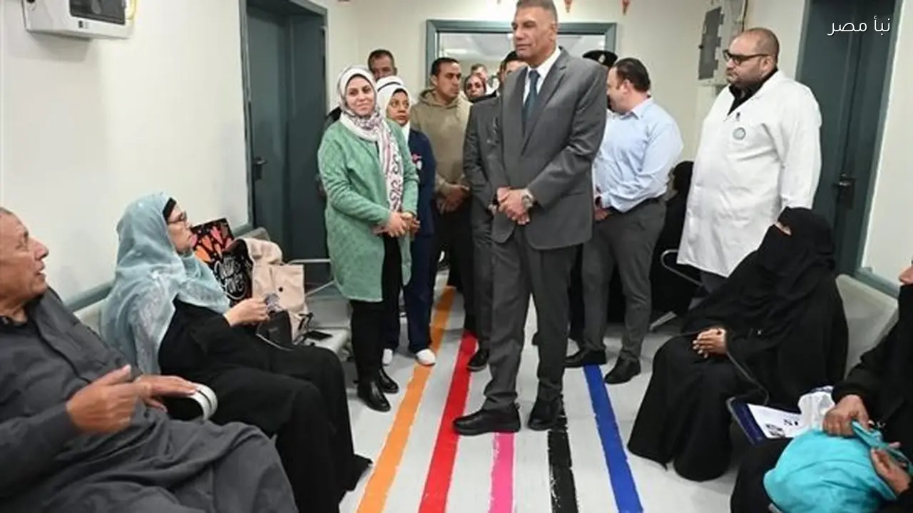 محافظ جنوب سيناء يتفقد مستشفى شرم الشيخ للتأكد من انتظام الخدمات الطبية المقدمة