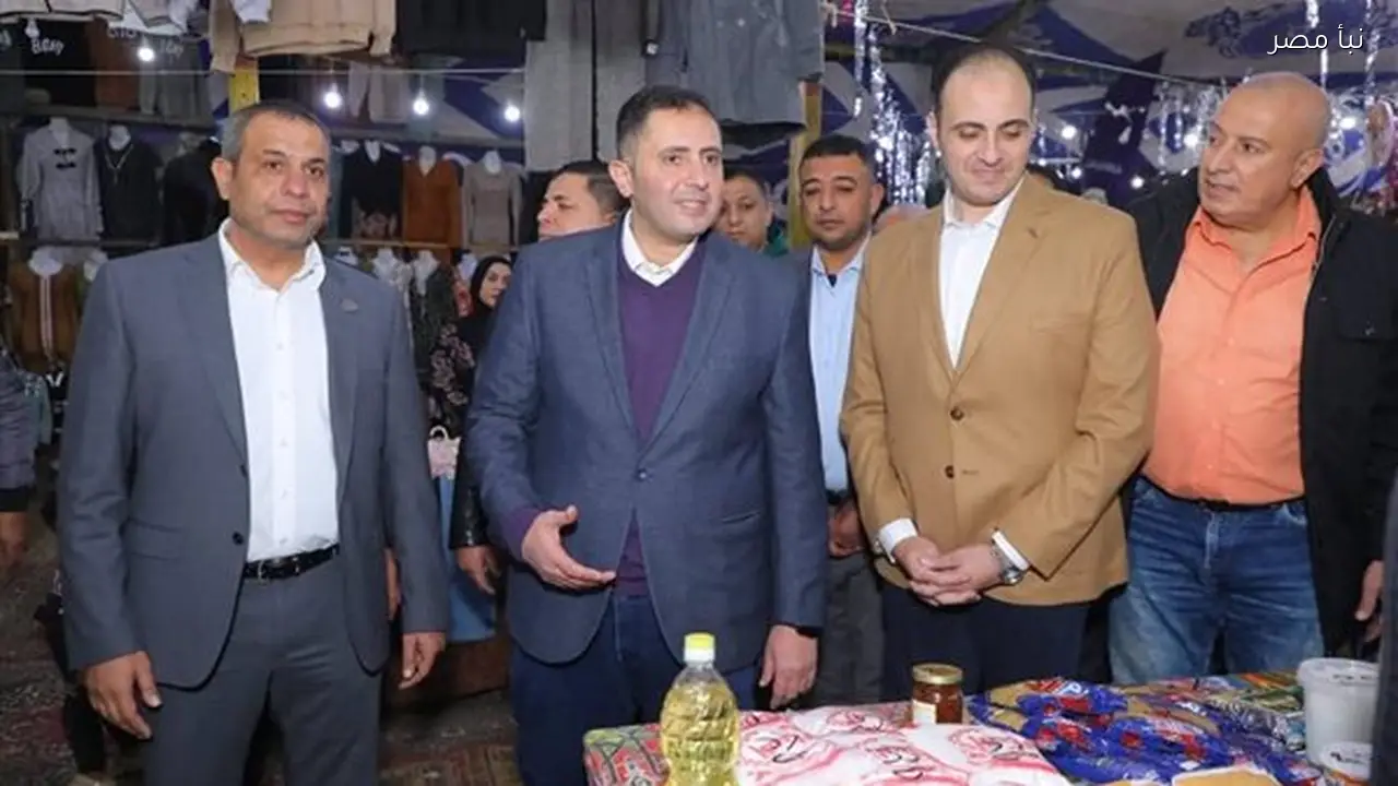 محافظ دمياط يزور معرض أهلا رمضان ويطلع على مستجدات كفر البطيخ