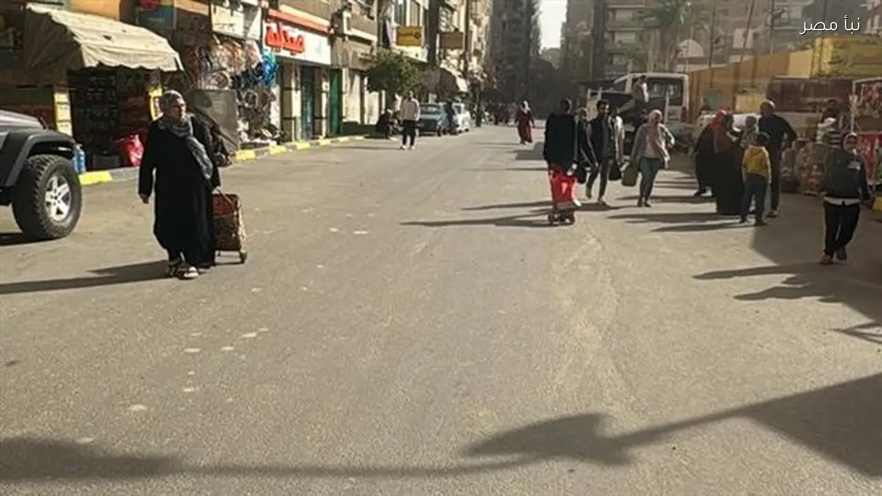 محافظة الجيزة تحظر إقامة سوق الجمعة العشوائي بشارع الدكتور لاشين في حي الهرم