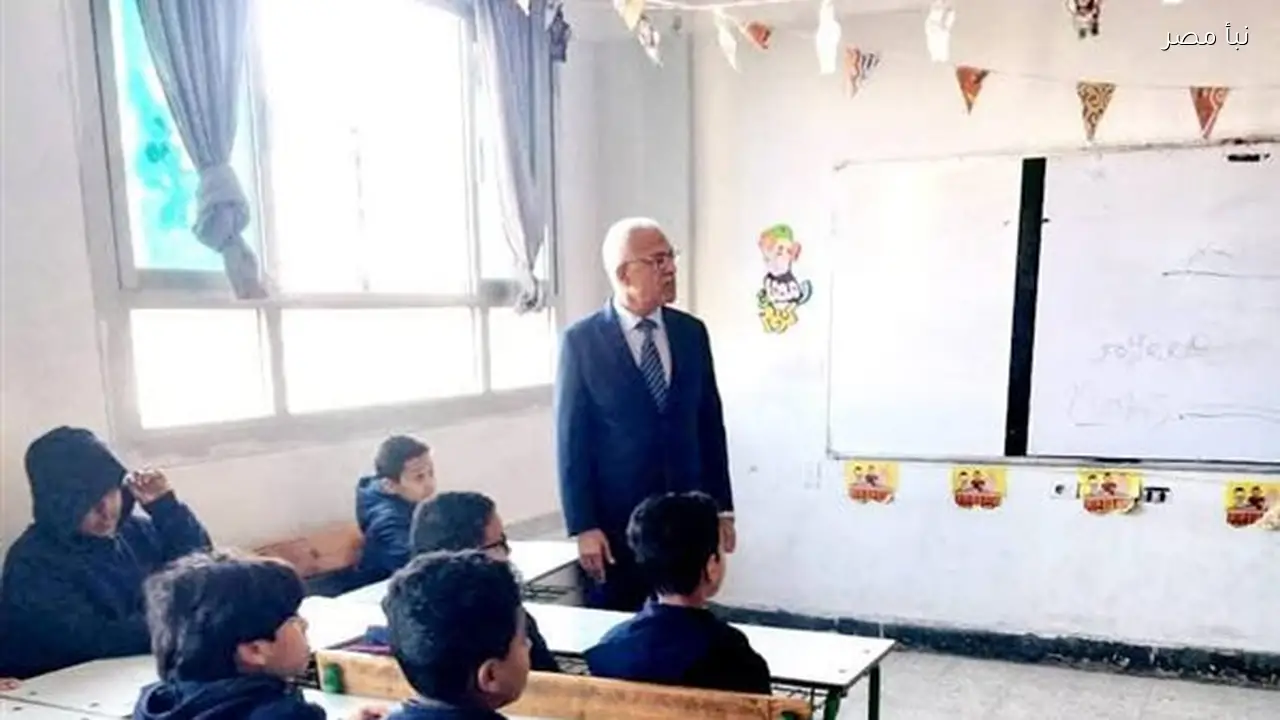مدير تعليم الإسماعيلية يقوم بجولة تفقدية للوقوف على سير العملية التعليمية في المدارس