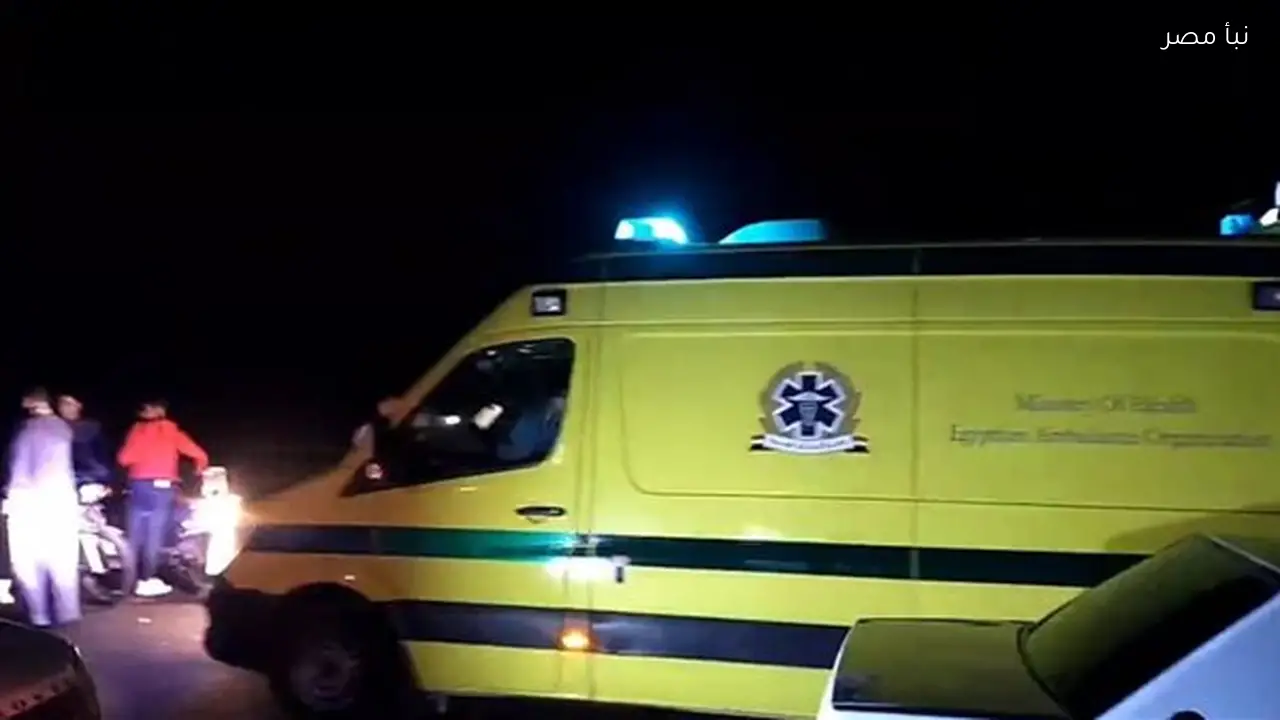 مستشفى السادات يعالج ستة مصابين في حادث انقلاب سيارة بالمنوفية