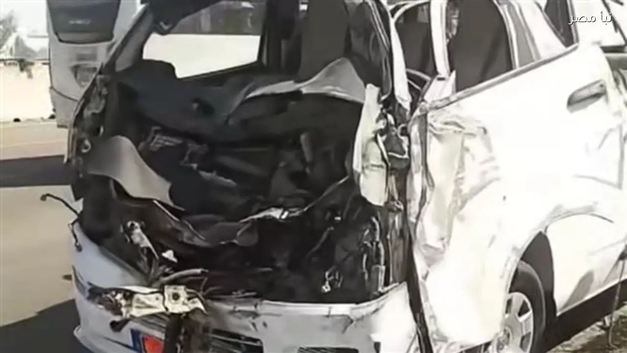 مصرع شخصين وإصابة 14 آخرين في حادث تصادم سيارتي ميكروباص بالبحيرة