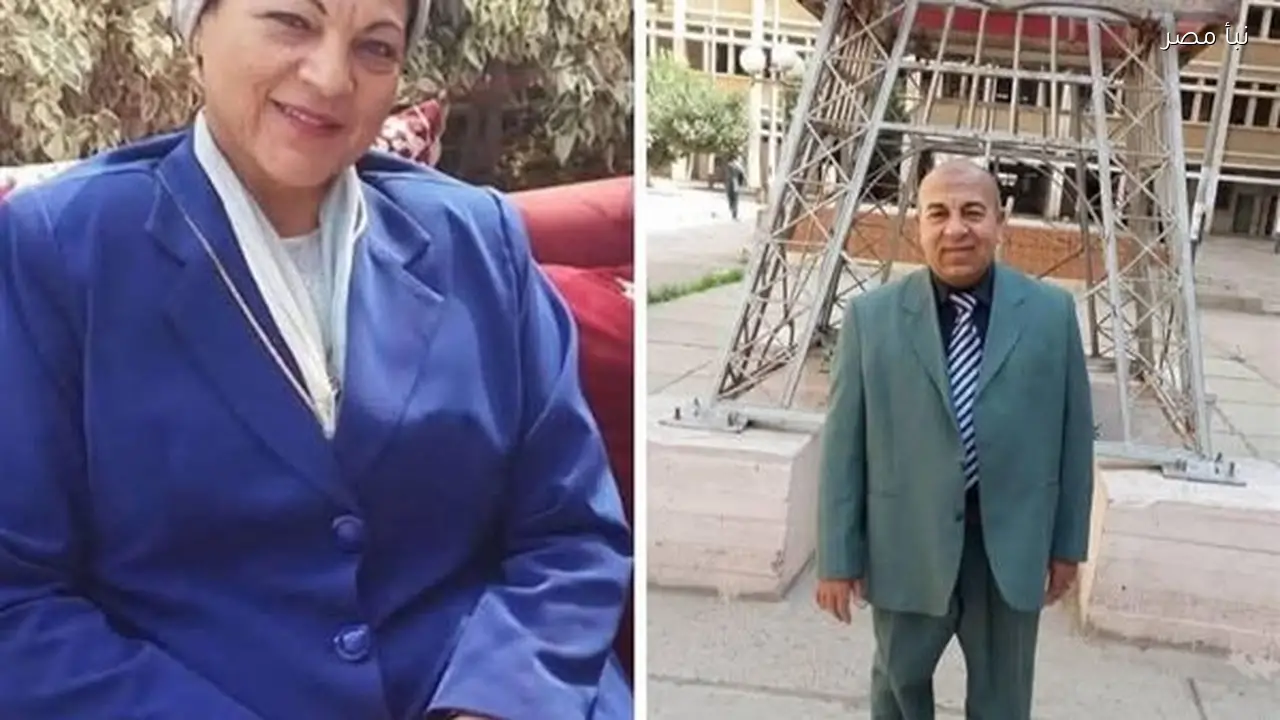 مهندس يودع شقيقته بعد ثمانية أيام من وفاتها في المحلة