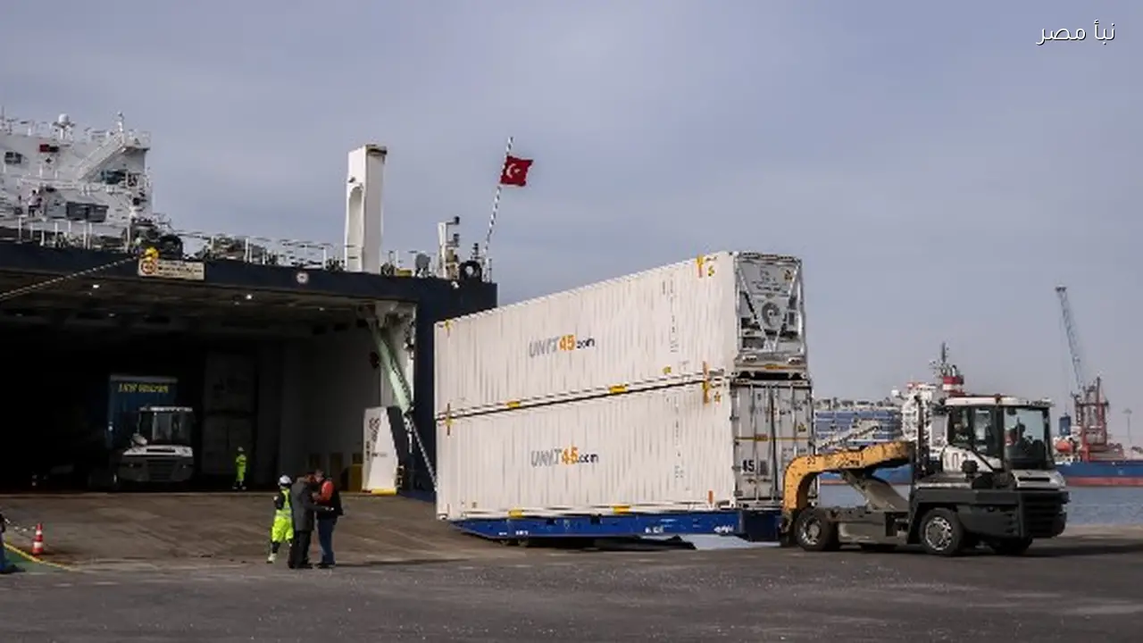 ميناء دمياط يستقبل عشر سفن حاويات وبضائع عامة خلال اليوم