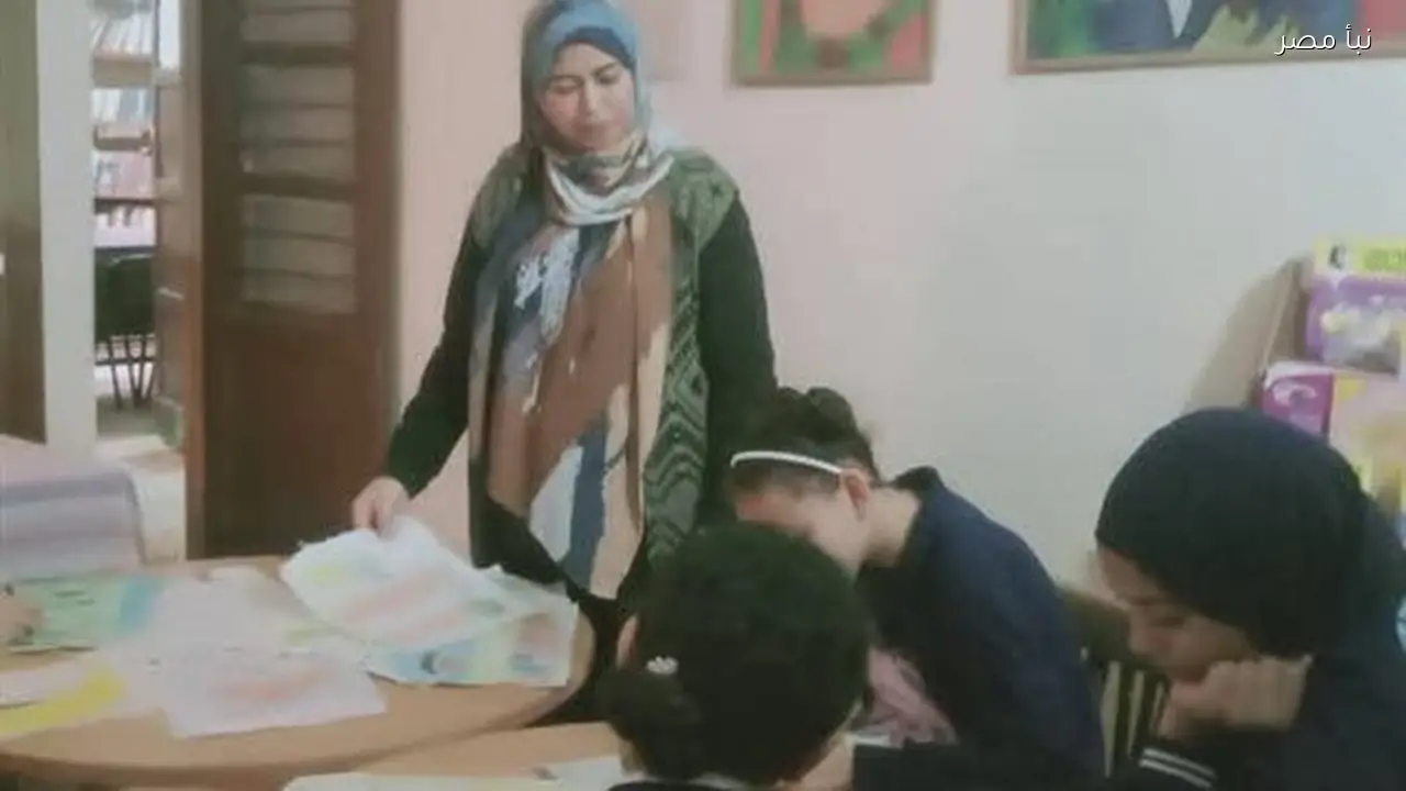 ورشة رسم تفاعلية عن الذكاء الاصطناعي في بيت ثقافة طما