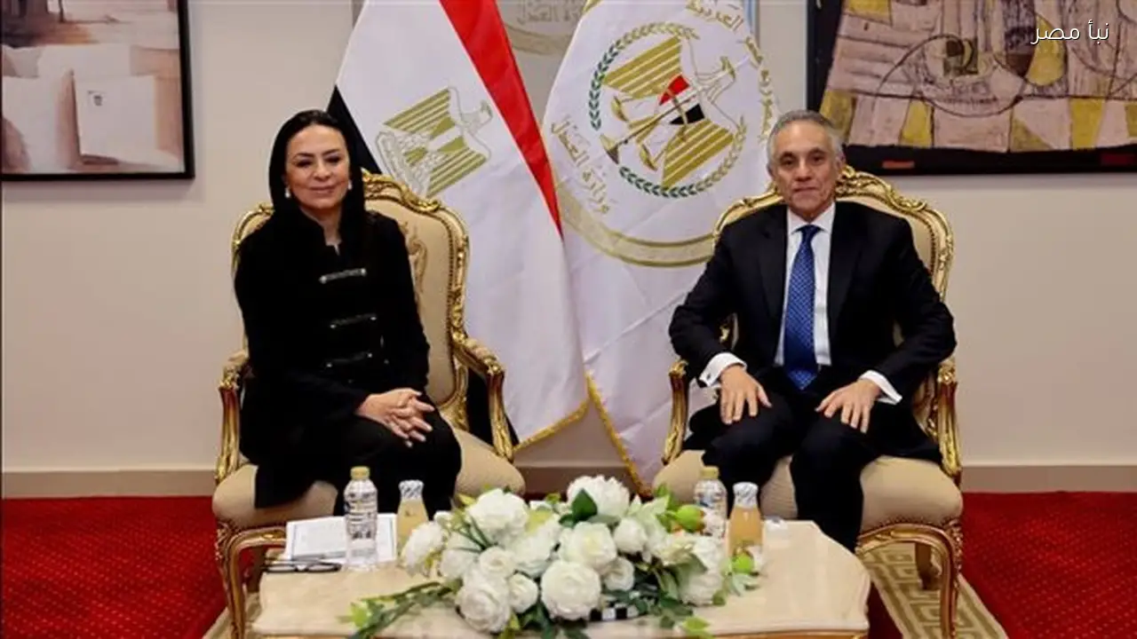 وزيرا العدل والتضامن الاجتماعي يتباحثان في سبل تعزيز التعاون في مجالات العمل المشتركة