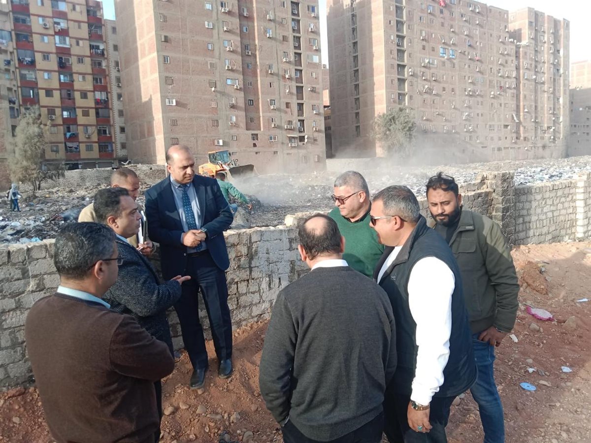 لجنة من البيئة لمواجهة التلوث بالمريوطية والطالبية