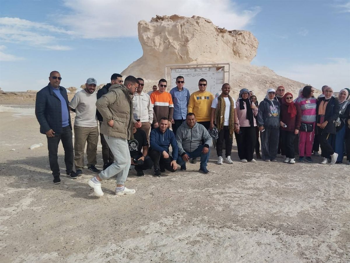 زيارة افواج اعرف بلدك للوادى الجديد