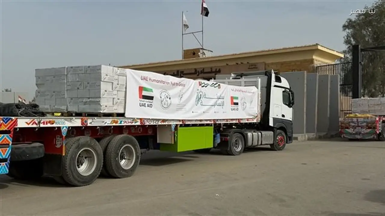وكالة الإمارات للمساعدات تقدم الدفعة 303 إلى غزة عبر كرم أبو سالم