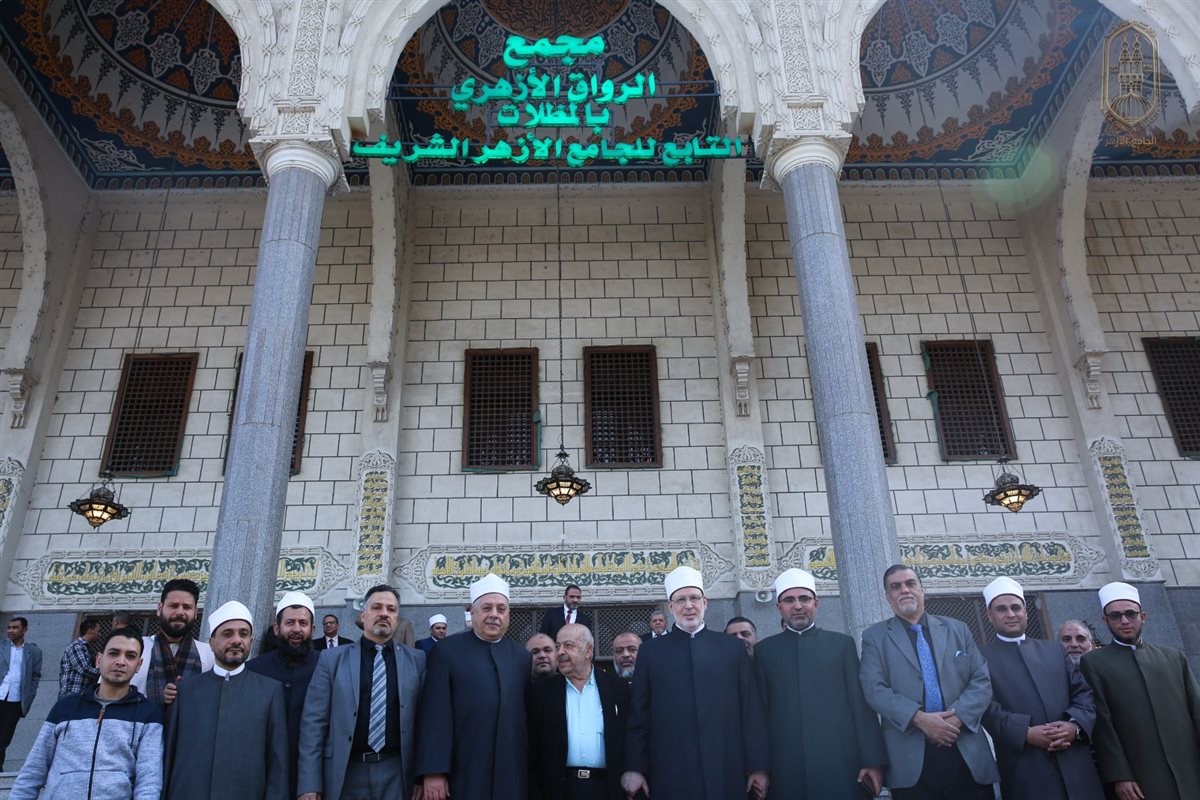 وكيل الأزهر يفتتح فرع الرواق الأزهري بـ المظلات