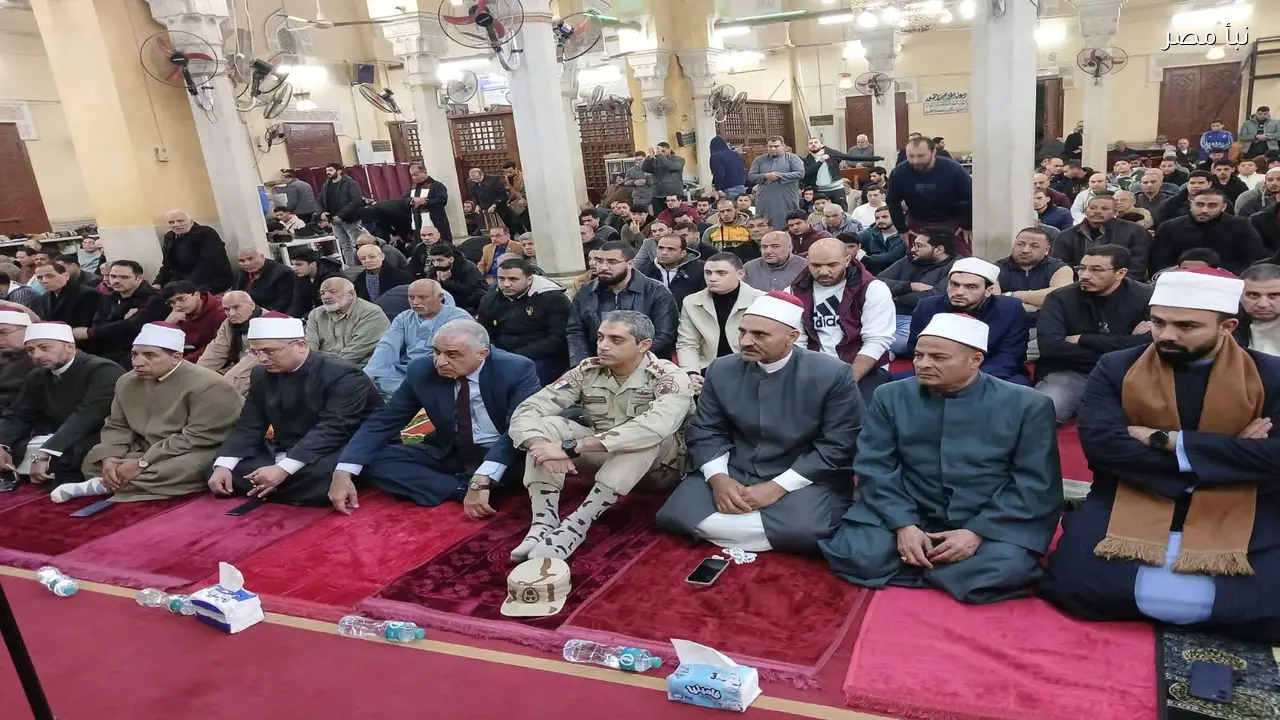 محافظة القليوبية تحتفل بذكرى العاشر من رمضان في مسجد ناصر ببنها