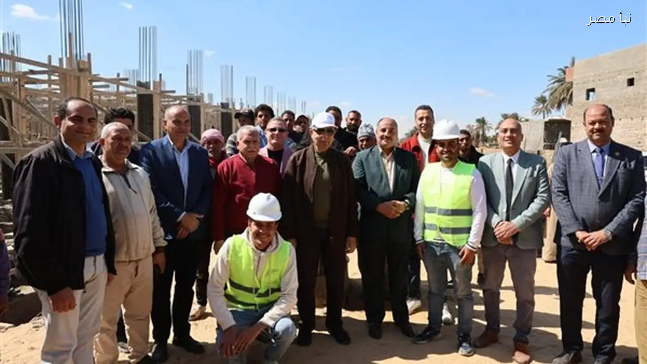 محافظ المنيا يضع حجر أساس مجمع الجزائر التعليمي في سمالوط بتكلفة 54.5 مليون جنيه