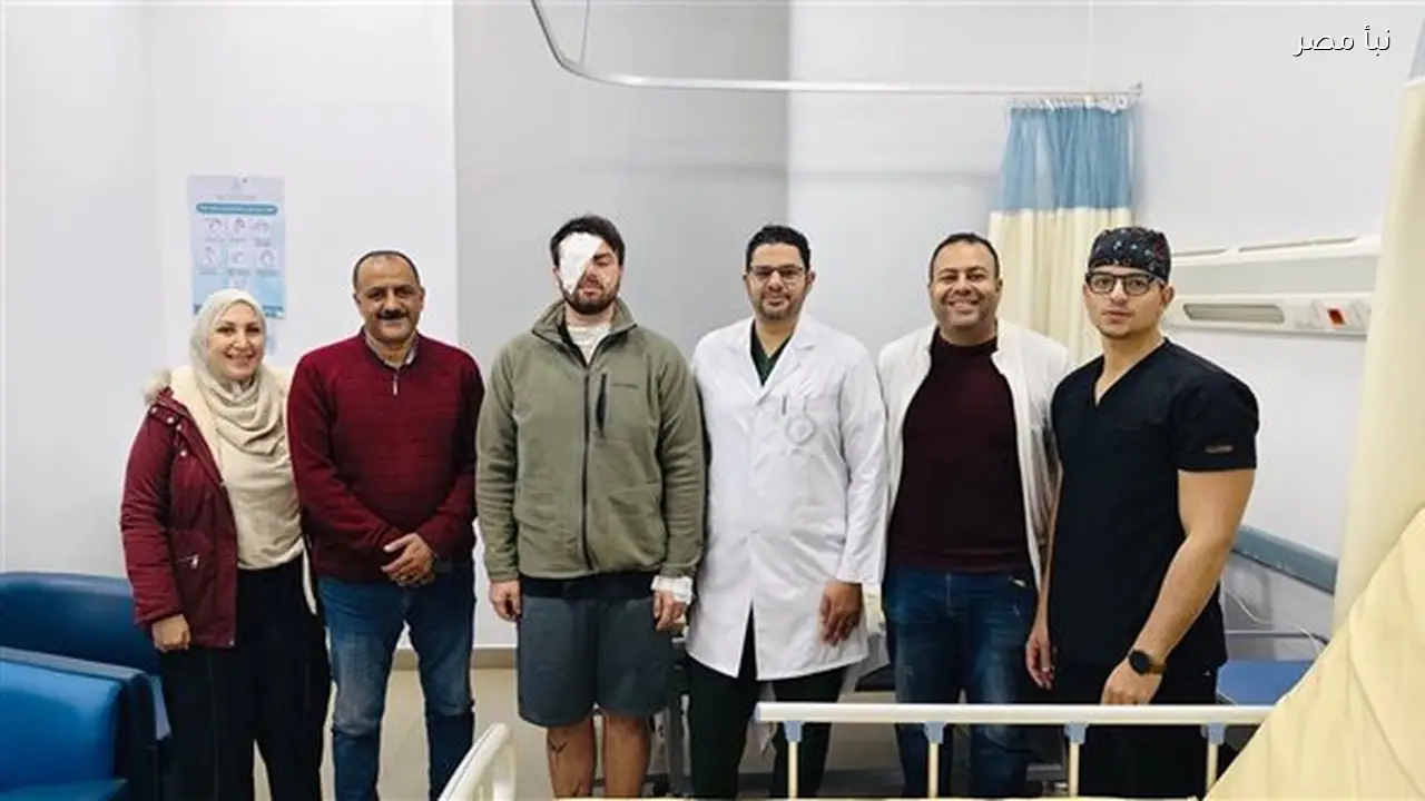 إنقاذ بحار أوكراني من فقدان البصر بمستشفى الرمد في بورسعيد