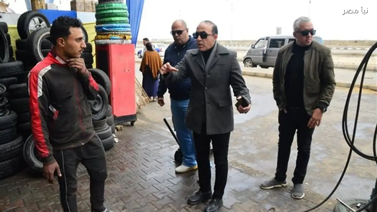 أصحاب الأنشطة التجارية في بورفؤاد مطالبون بالالتزام بالمساحات القانونية المحددة