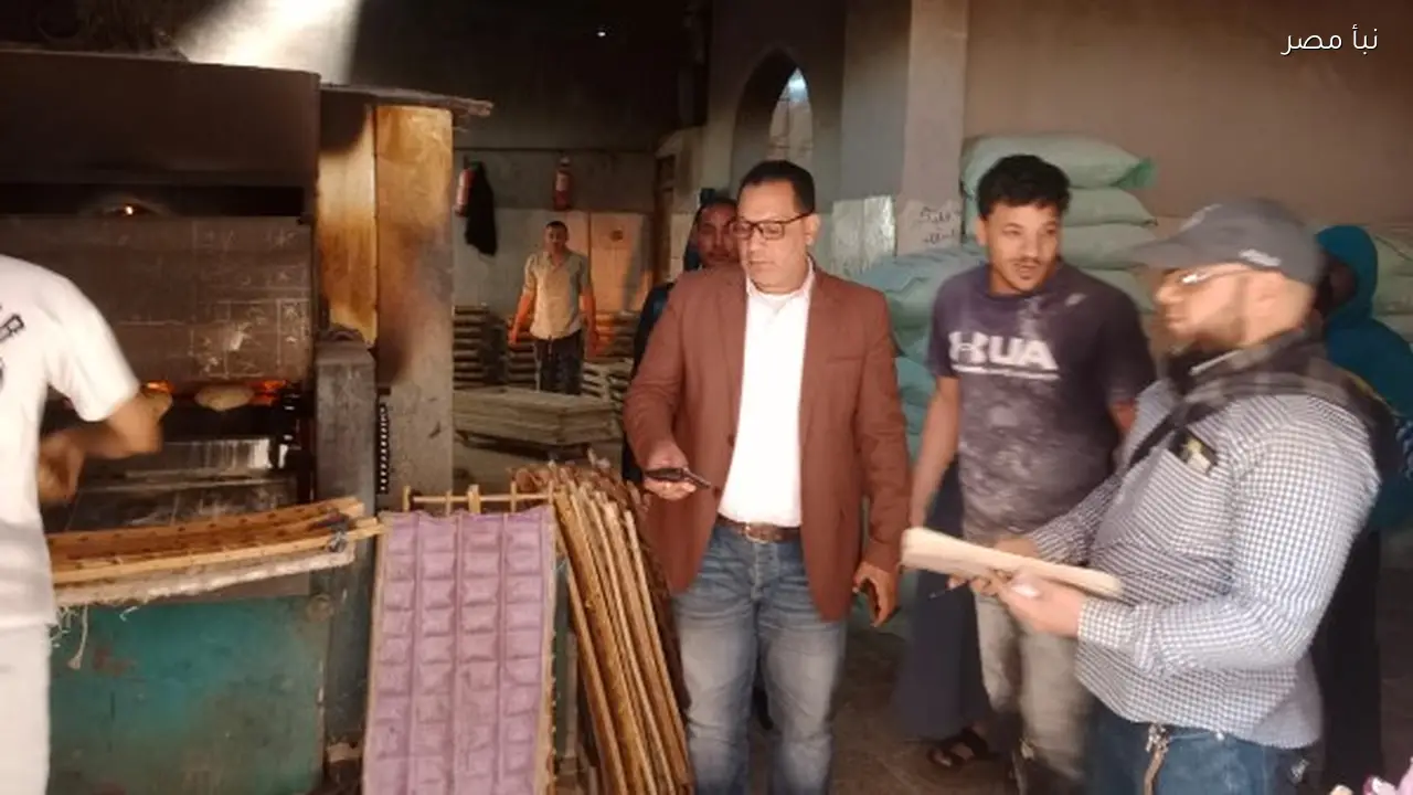 استمرار الحملات التفتيشية المفاجئة على المخابز في مدن ومراكز المنوفية