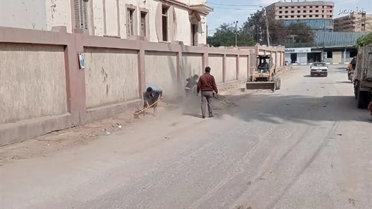 المنيا تعزز جهود النظافة وتزيل الإشغالات لتحسين المظهر الحضاري للمدينة