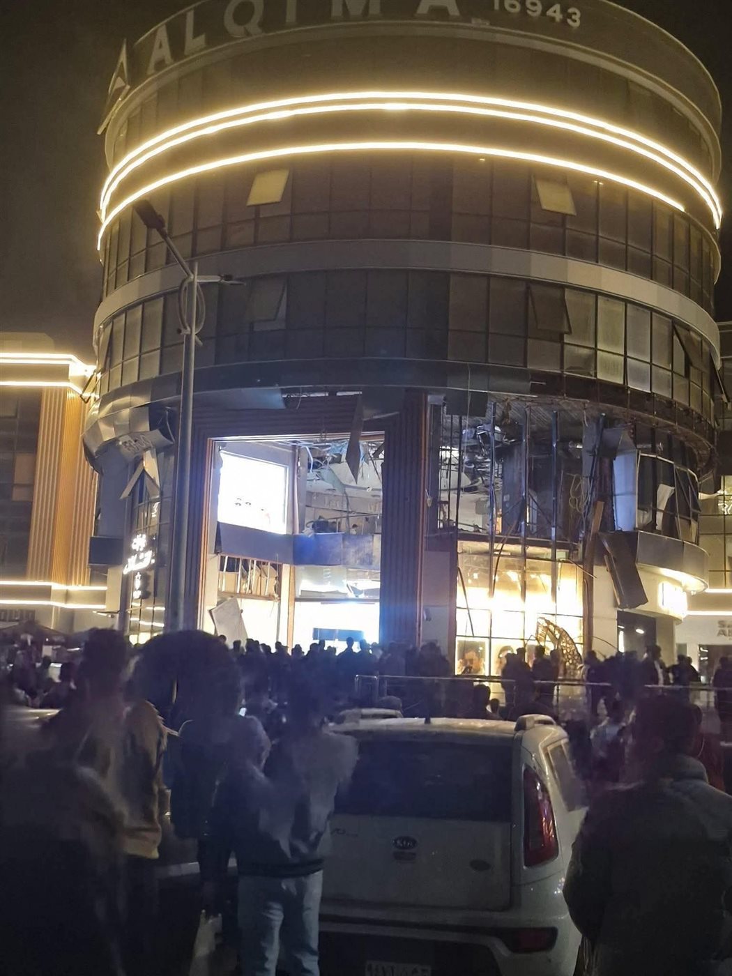 انفجار داخل موريا مول في دمياط الجديدة