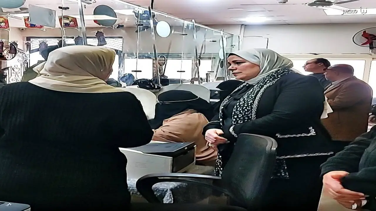 جولة تفقدية لرئيس مركز ومدينة بسيون في أول أيام عملها