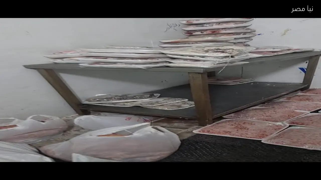 حملة تموين طنطا تضبط مئة كيلوجرام من اللحوم المنتهية الصلاحية