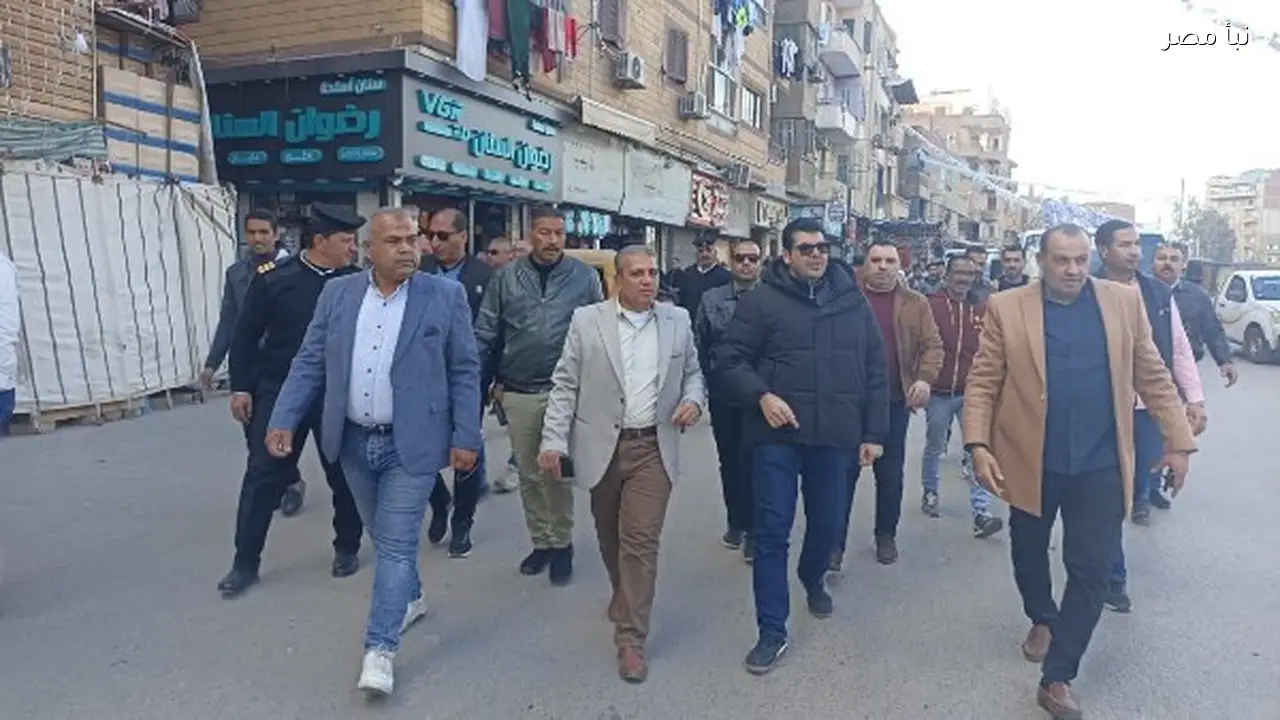 حملة شاملة لإزالة الإشغالات والتعديات والباعة الجائلين في الزقازيق