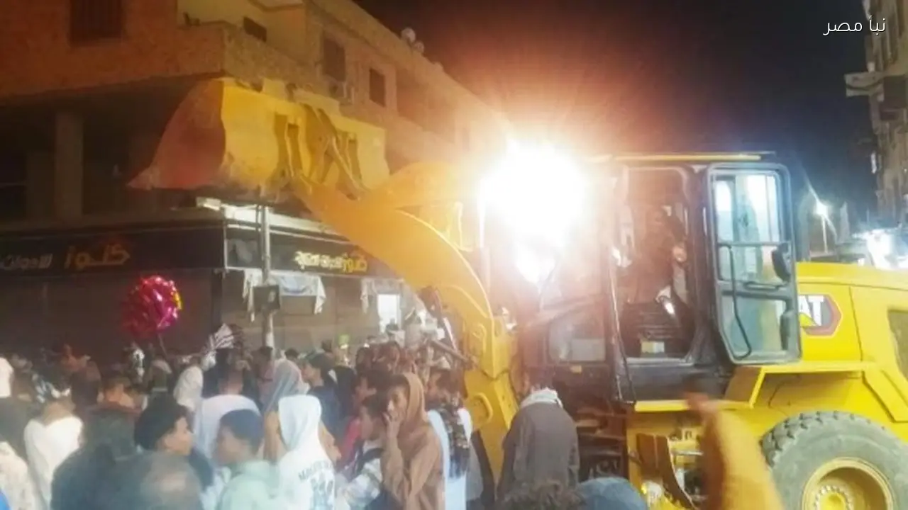 حملة واسعة في أسوان لإزالة الإشغالات وتنظيم الباعة الجائلين في الأسواق