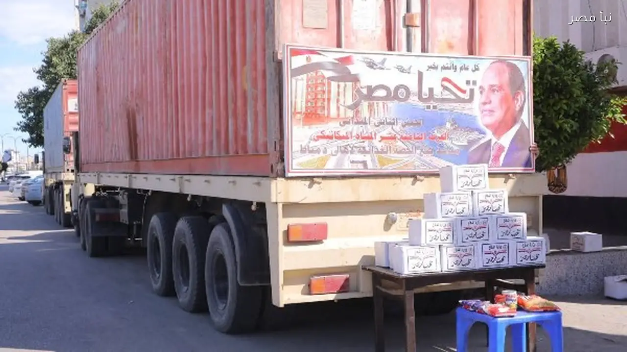 دمياط تستقبل 12000 كرتونة من المواد الغذائية المدعمة بأسعار مخفضة