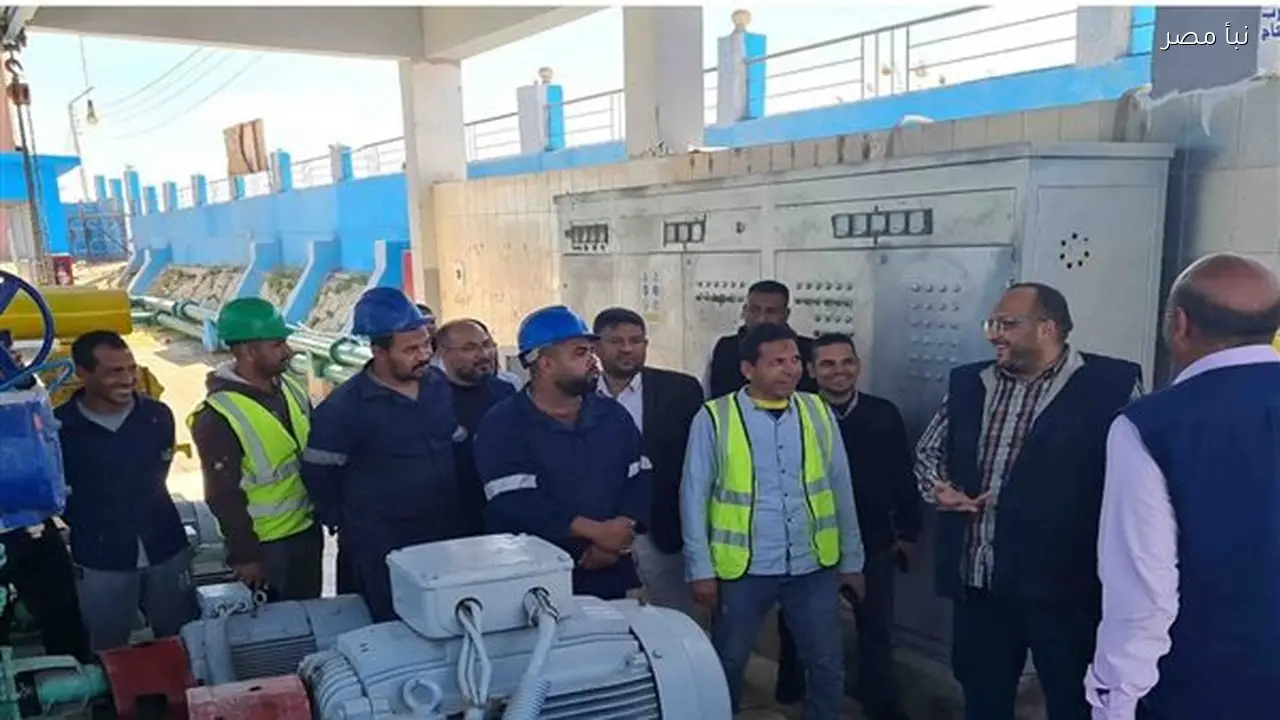 رئيس مياه سوهاج يزور محطات مياه الشرب في مركز دار السلام للتأكد من كفاءة العمل
