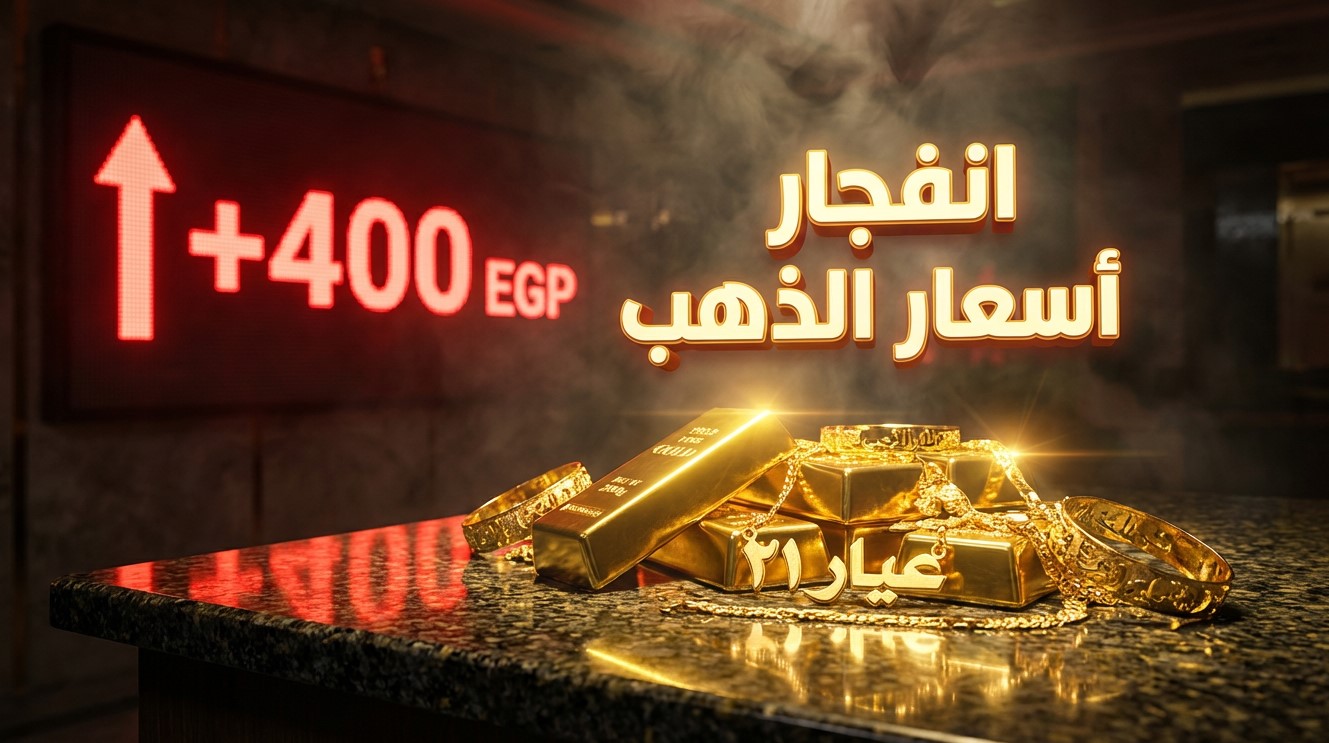 زاد 400ج أسعار الذهب اليوم في مصر عيار 21 بالمصنعية الأحد الآن مباشر 8مارس 2026