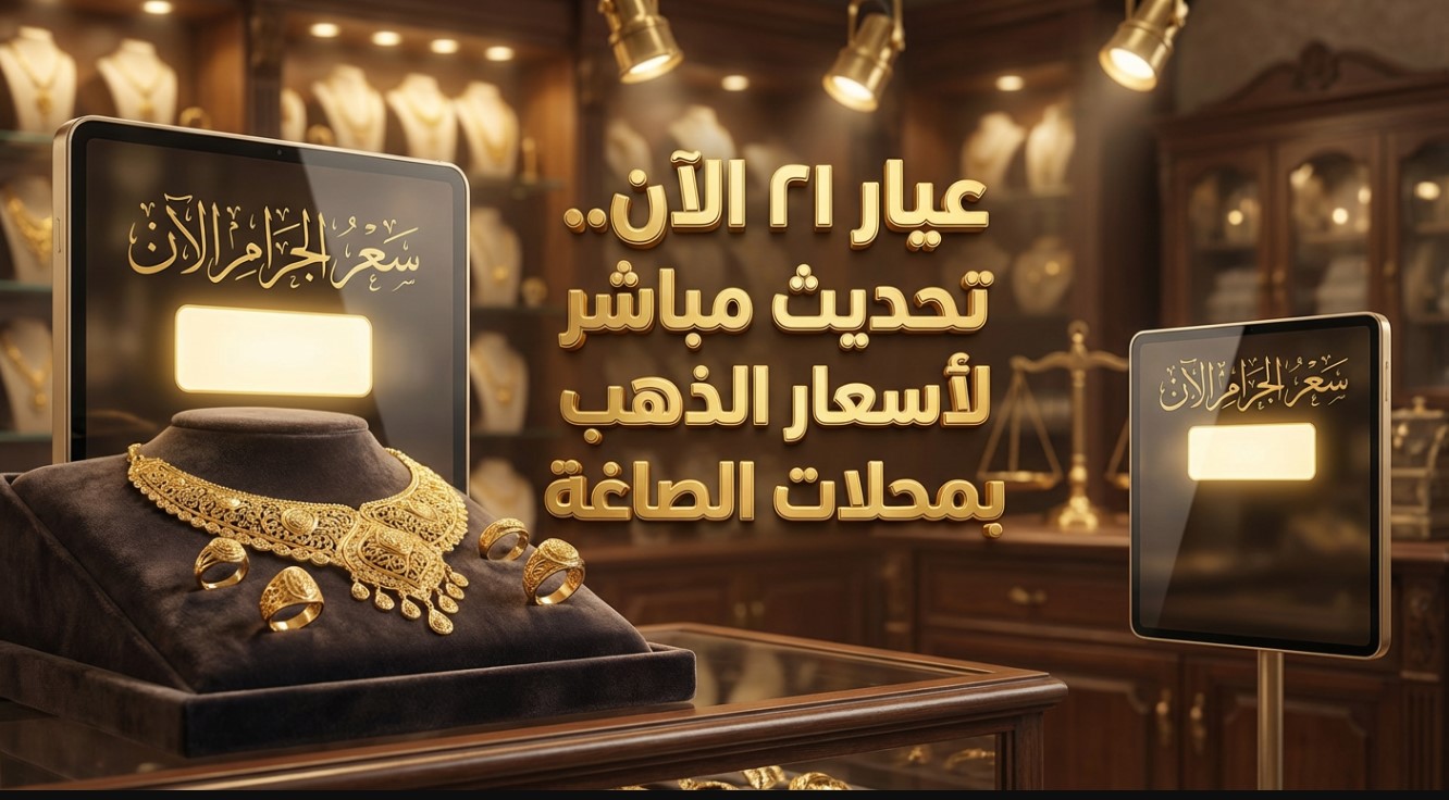 عيار 21 الآن؟ سعر الذهب المصري اليوم بالصاغه