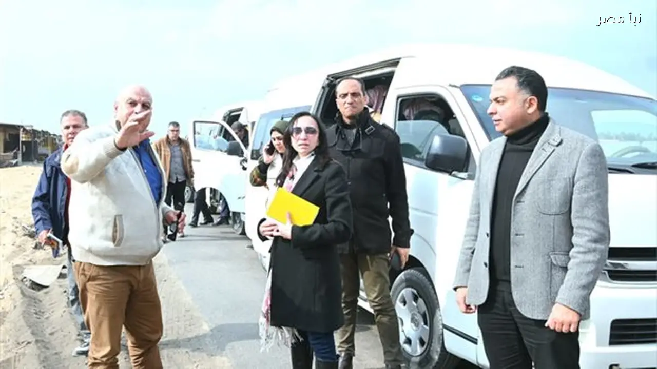 محافظ البحيرة يقوم بجولة ميدانية في وادي النطرون للاطلاع على المشروعات التنموية