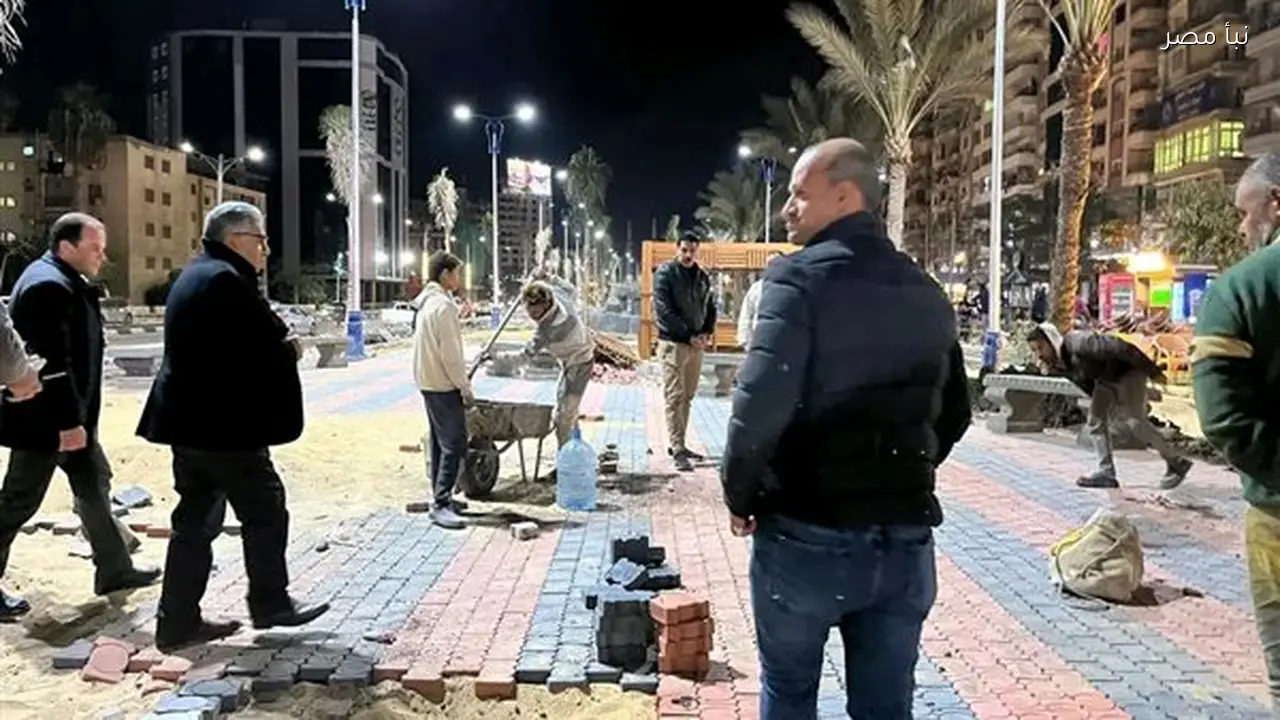 محافظ الدقهلية يؤكد ضرورة الانتهاء من تطوير حدائق شارع الجيش قبل عيد الفطر