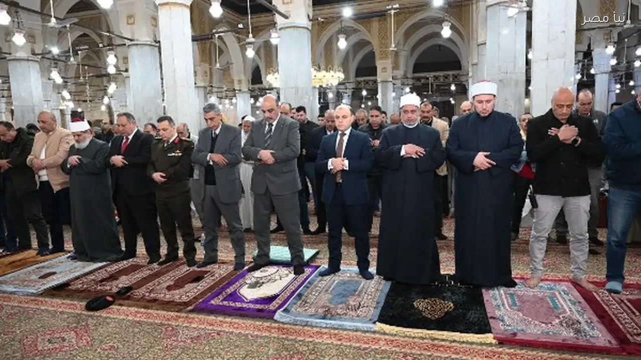 محافظ الغربية يشهد احتفال العاشر من رمضان في المسجد الأحمدي