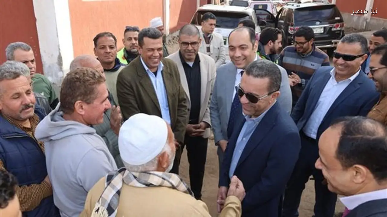 محافظ المنوفية يزور محطة معالجة بهناي ومشروع صرف سمان للاطلاع على سير العمل