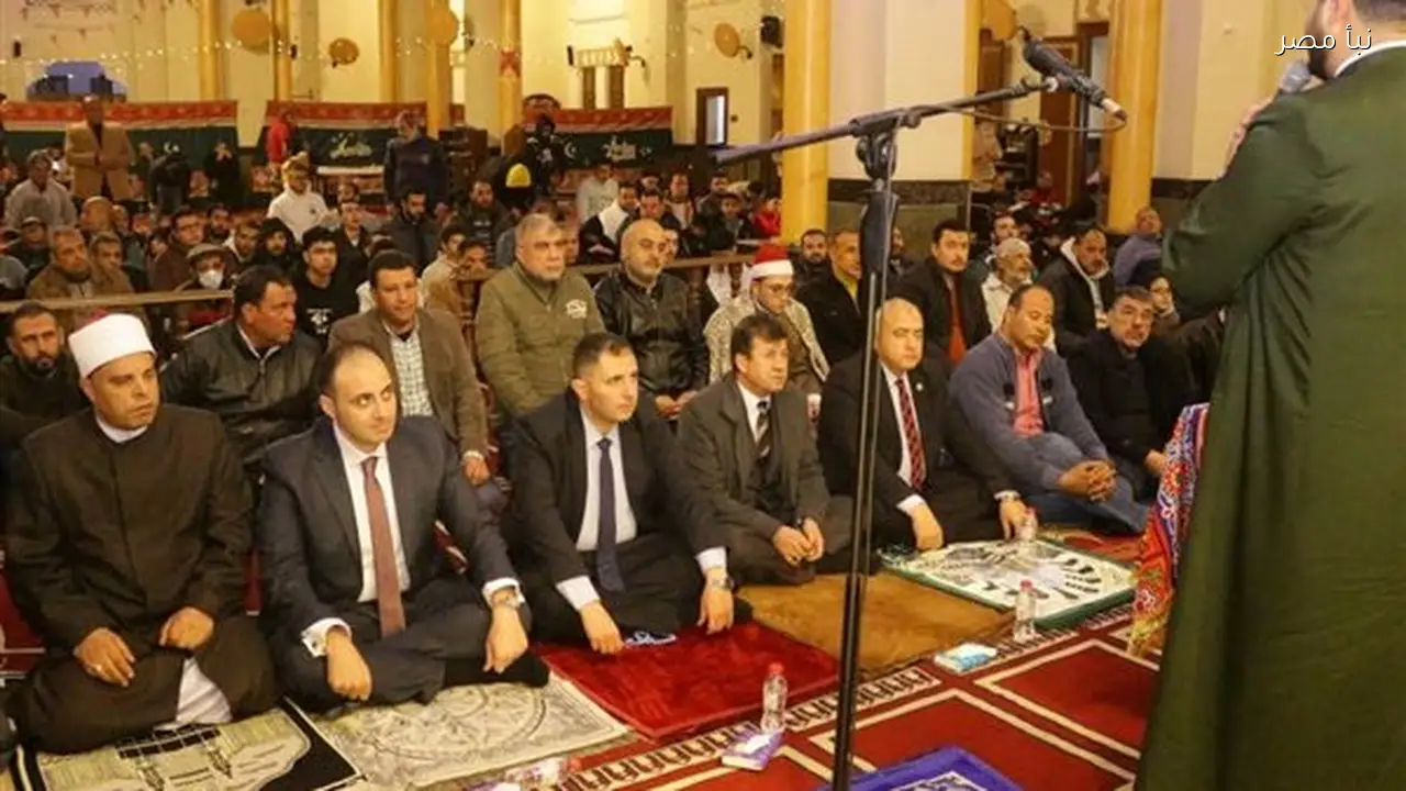 محافظ دمياط يشارك في أمسية دينية احتفالاً بانتصارات العاشر من رمضان