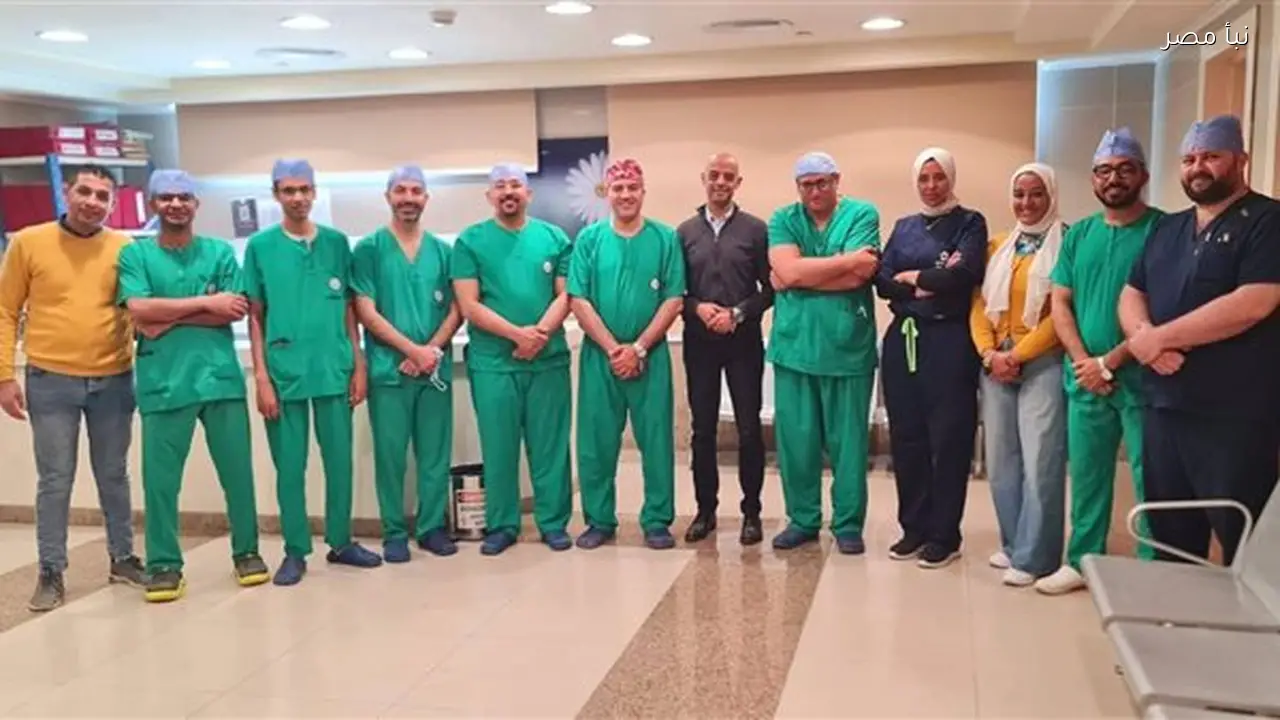 نجاح جراحة زرع جهاز التحفيز العميق في إقليم القناة للمرة الأولى