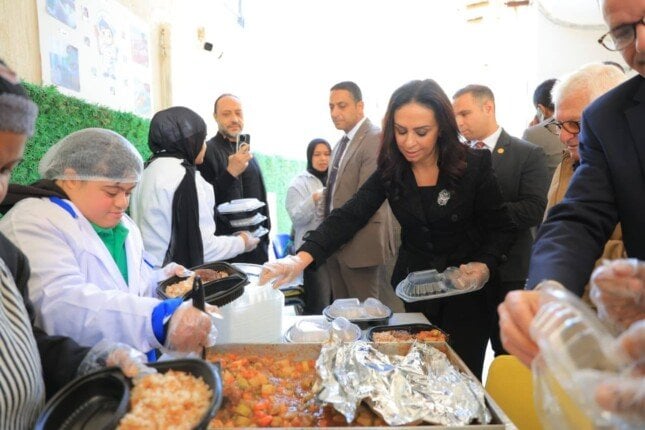 وزيرة التضامن تتفقد «مطبخ الملائكة» وخدمات «هوب أكاديمي لذوي الإعاقة» بالشروق